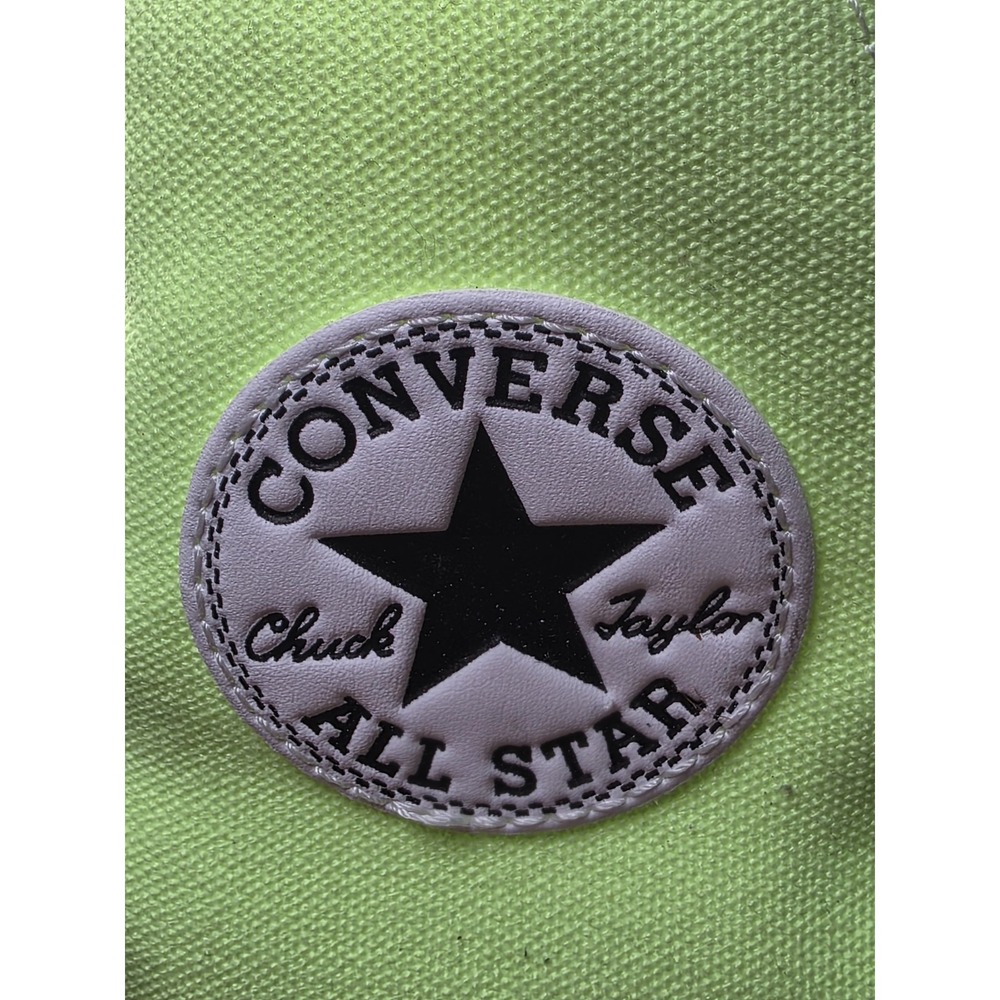 Converse Chuck Taylor All Star Buckle Up High Top Neon Jelly Green M7.5 W9.5 - Picture 10 of 12